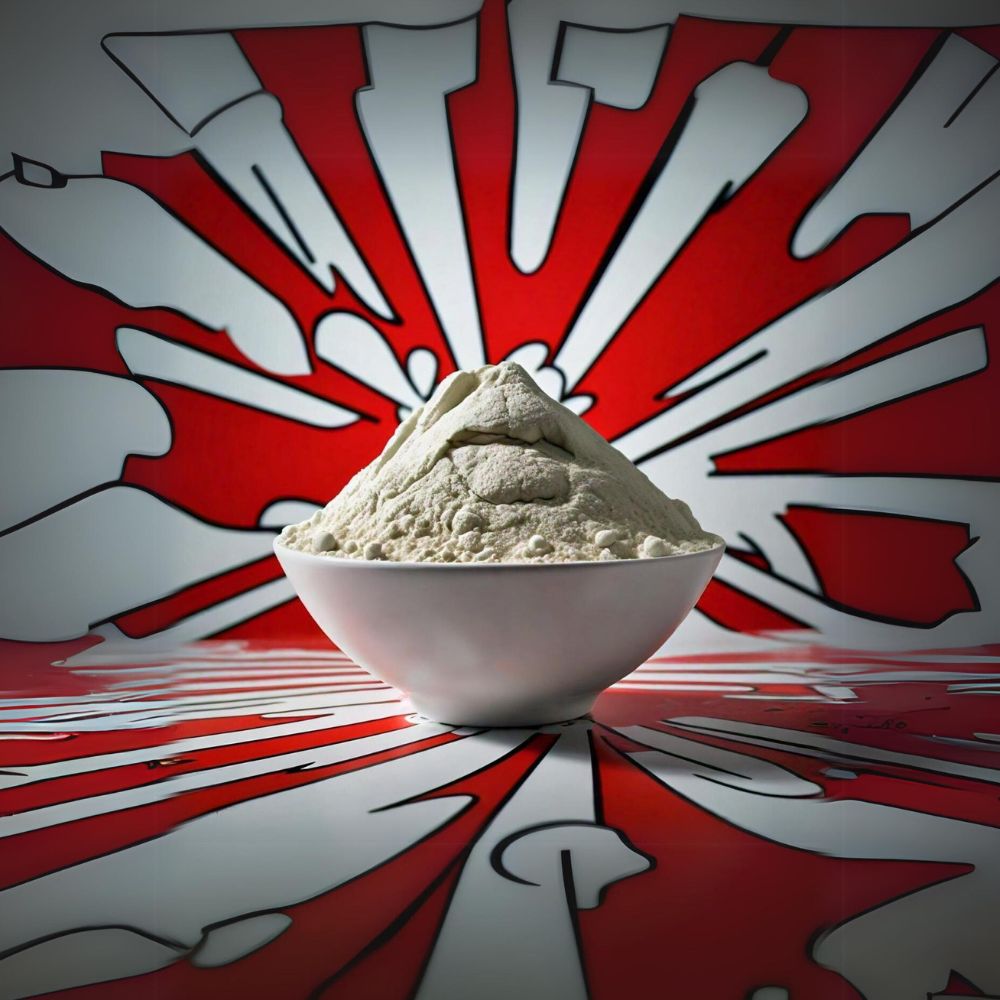 Amla powder Powder in a white bowl