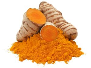 Turmeric with Turmeric powder