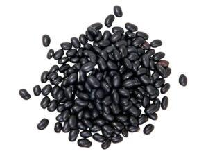 Black bean Legumes in a pile