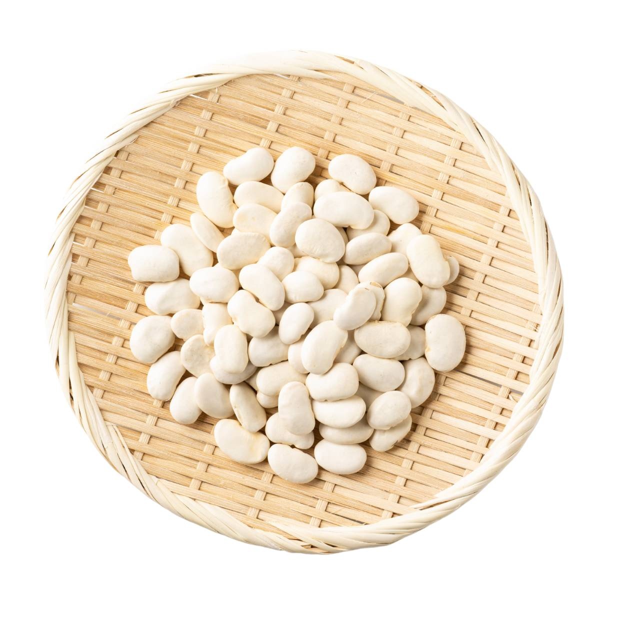 White beans in a bowl.