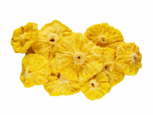 Dry pineapple rings
