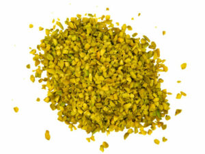 Small pieces of pistachio nuts