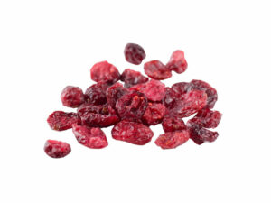 Dried cranberries