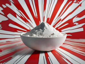 ACV Powder in a white bowl