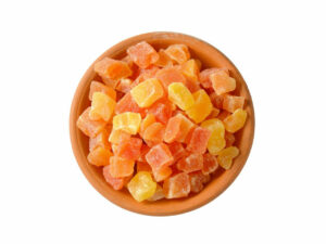 Bulk Dried Mandarin Oranges Dices - Sulfites Added