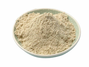 Creme powder in a bowl.