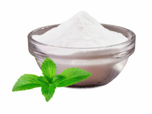 Fine white powder in a bowl.