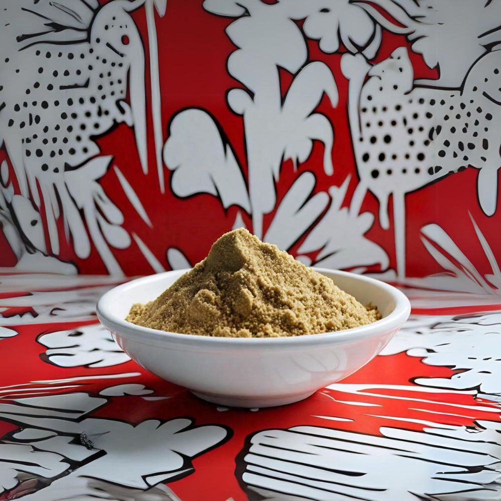 Jalapeño Powder on a white bowl