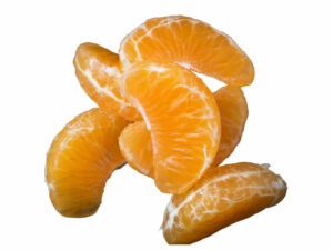 orange, manderin segments