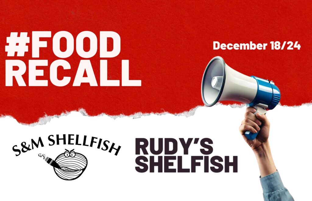 FDA RECALL Oysters
