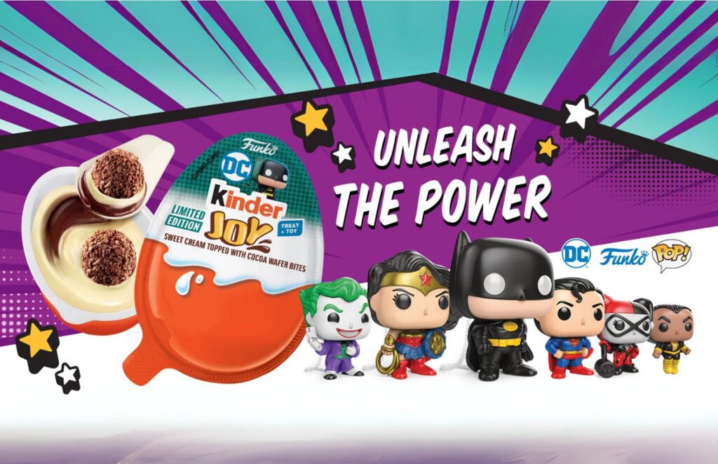 Kinder DC Funko Collab