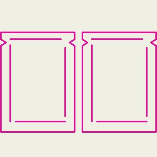 Vacuum Sealed Pouches Pink