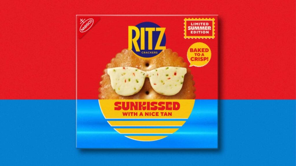 Ritz New limited edition Sunkissed Crackers