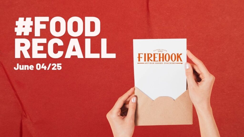 Firehook artisan baked crackers Recall