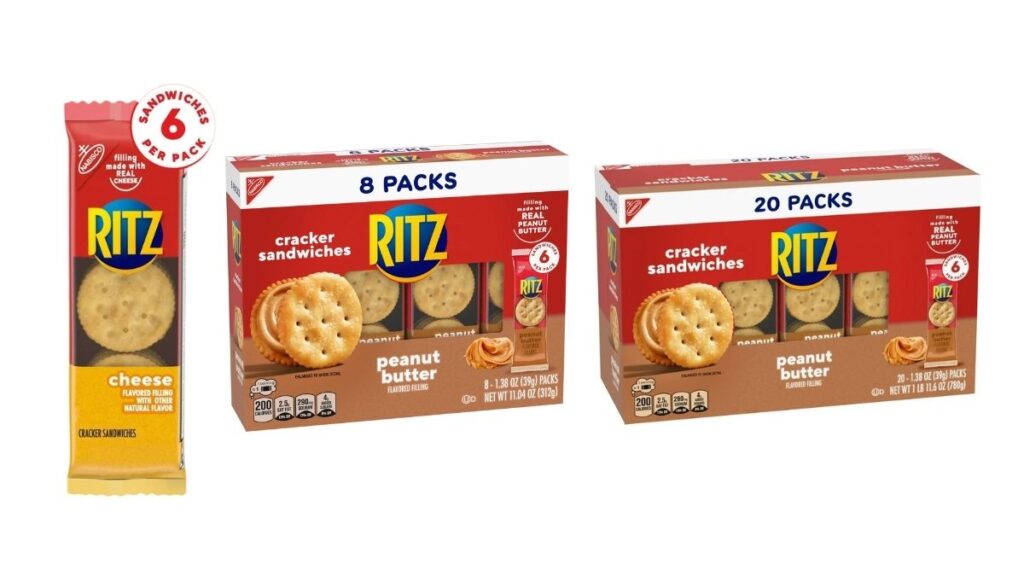 RITZ Peanut Butter Cracker Sandwiches