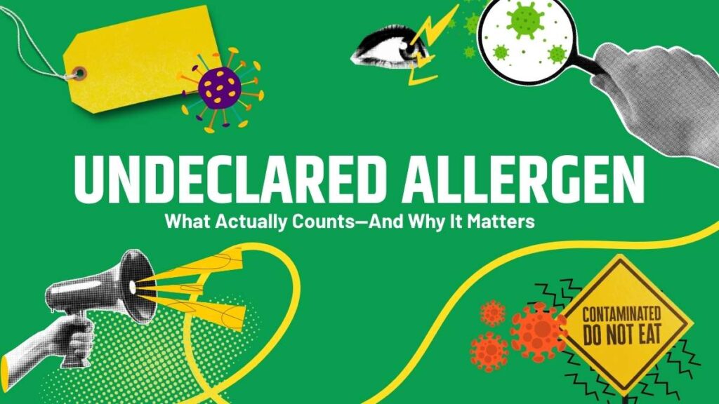 undeclared allergen