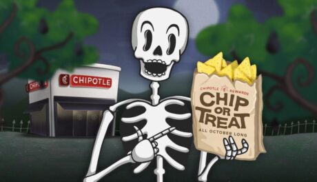Chipotle’s “Chip-or-Treat” Is Serving Free Guac, Bonus Points, and Spooky Fun All October Long