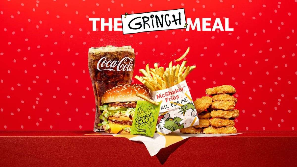 McDonald’s Launches “The Grinch Meal” Featuring Dill Pickle McShaker Fries and Socks
