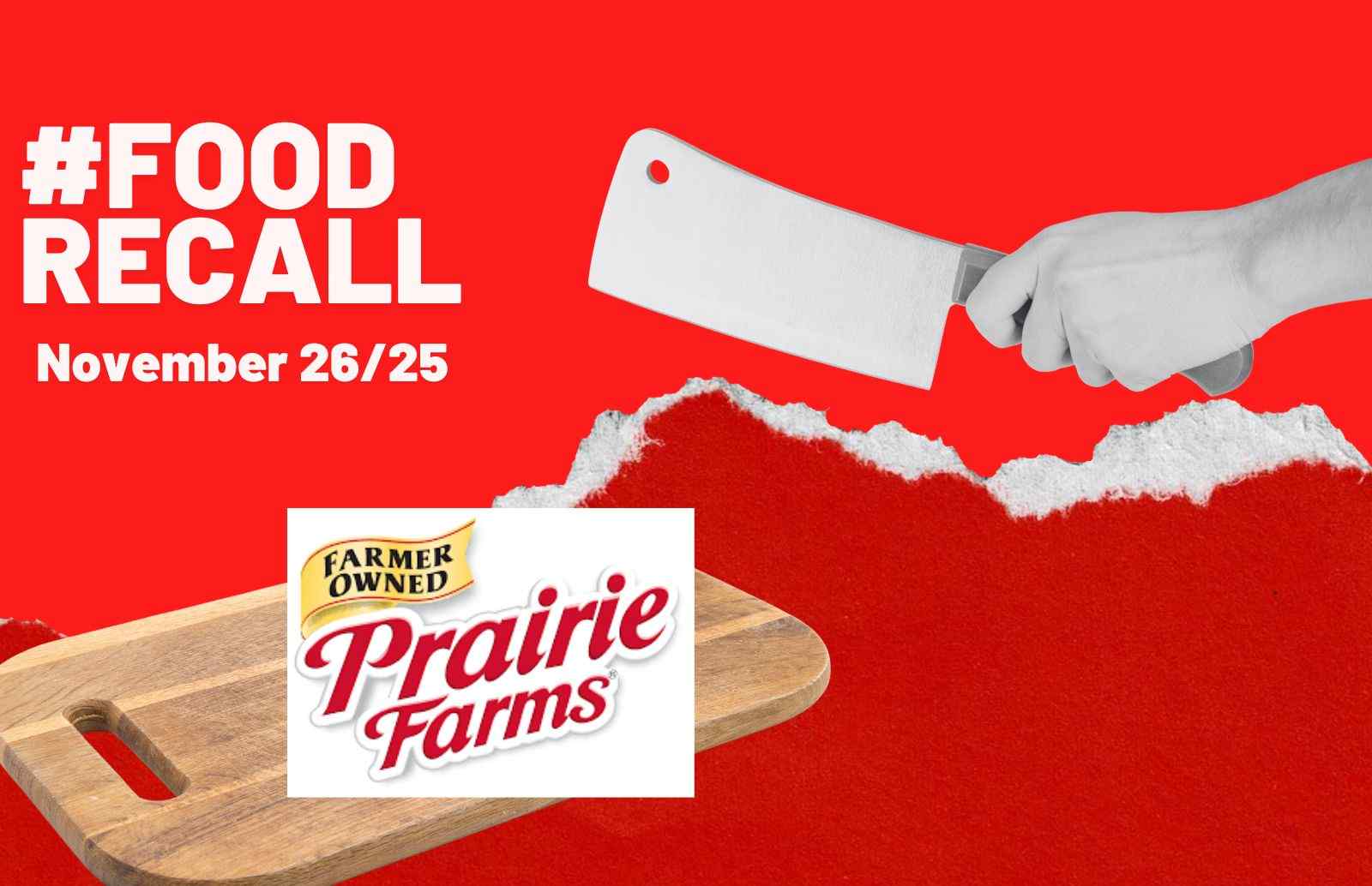 Prairie Farms Recalls Gallon Fat Free Milk Over Potential Food-Grade Cleaning Agents