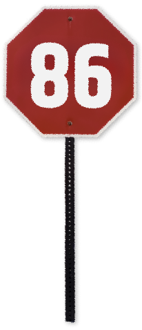 street sign 86