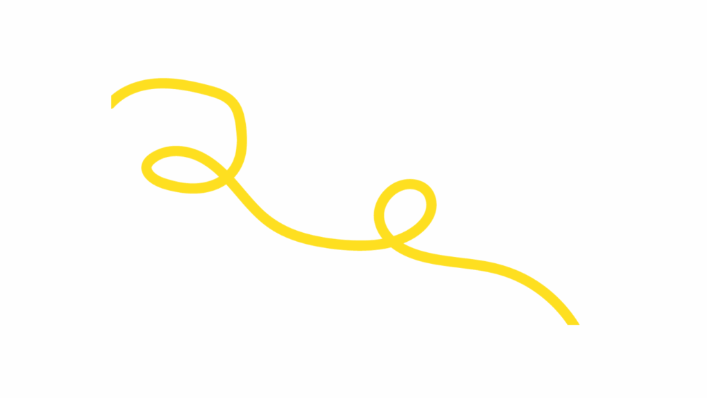 yellow squiggle about