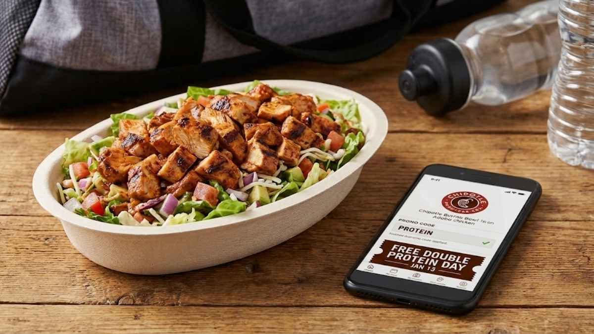 Chipotle Powers New Year’s Goals with Free Double Protein Day