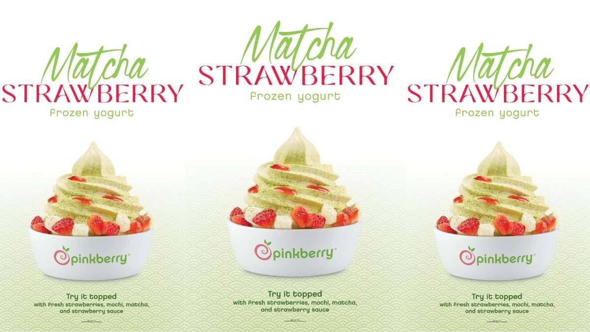Pinkberry Releases Matcha Strawberry Frozen Yogurt Swirl, Smoothie for Limited Time