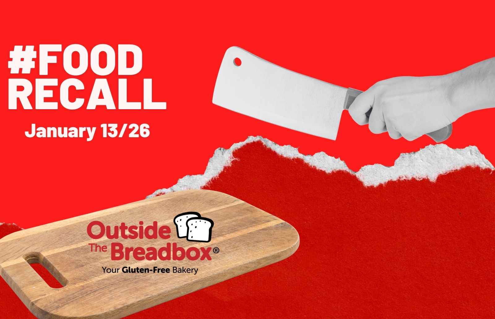 Outside The Breadbox Recalls Bread Crumbs Due to Hidden Allergens