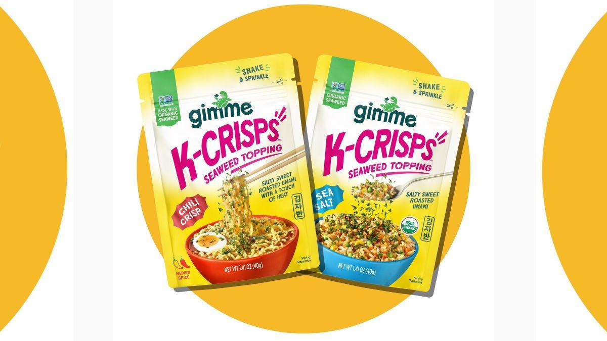 Gimme Seaweed Launches K-Crisps Seaweed Topping, Earns 2026 NEXTY Finalist Honors