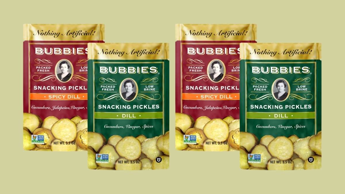 Bubbies Reinvents the Snacking Pickle With Clean-Label Pouches