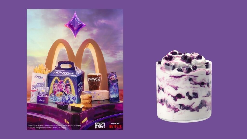 McDonald's KPop Demon Hunters HUNTR/X Meal with Ramyeon McShaker Fries, Hunter Sauce, Demon Sauce alongside Saja Boys Breakfast Meal — limited-time Netflix collaboration March 2026