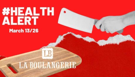 La Boulangerie Turkey Pesto & Swiss Cheese Pockets box involved in USDA misbranding public health alert sold at Costco Midwest