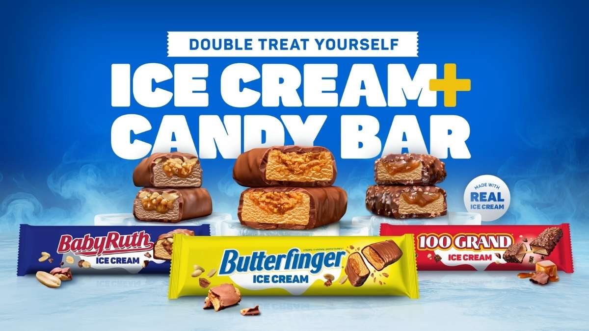 Wells Enterprises and Ferrero Launch Butterfinger, Baby Ruth, and 100 Grand Ice Cream Candy Bars Nationwide