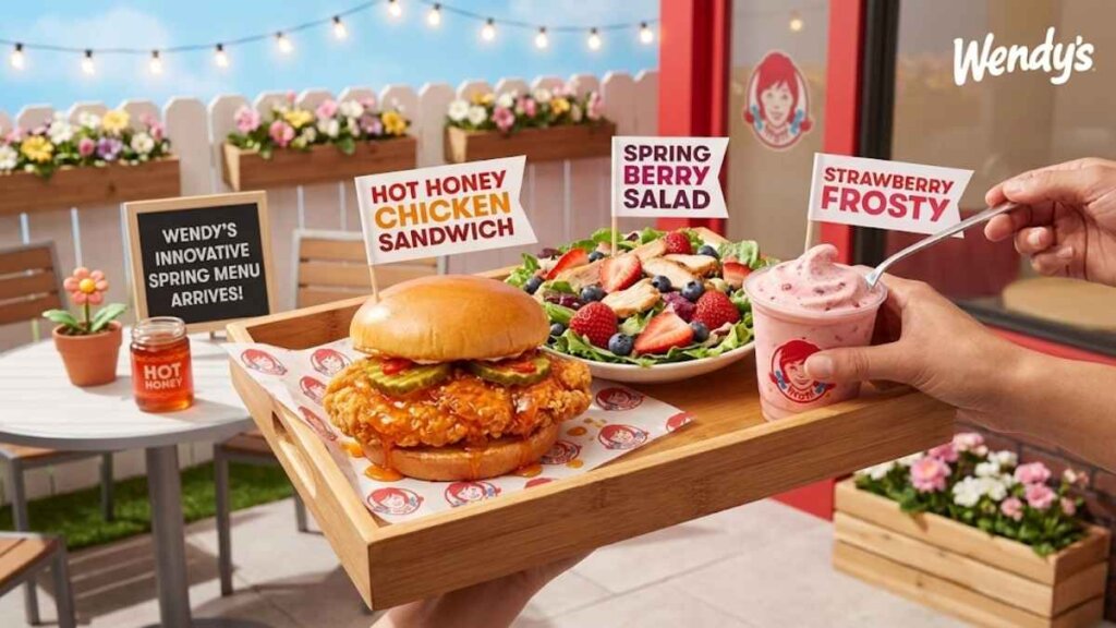 Meet the sweet treats and bold flavors of Wendy’s® new spring lineup hitting U.S. restaurants April 27.