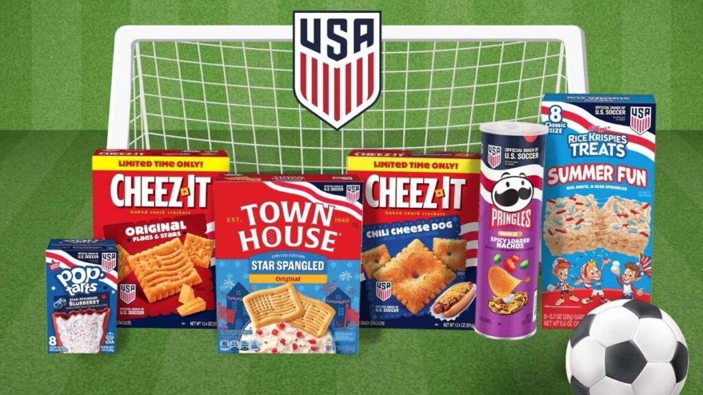 Turning everyday snacking into team pride with six limited-edition U.S. Soccer snacks across fan-favorite brands