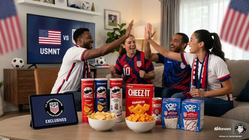 Turning everyday snacking into team pride with six limited-edition U.S. Soccer snacks across fan-favorite brands