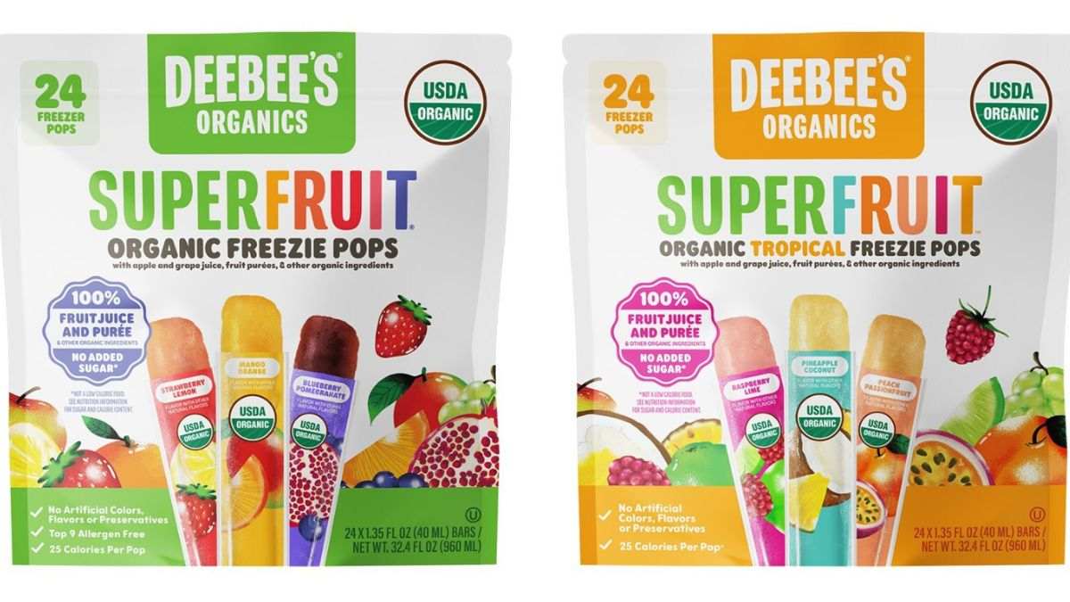 DeeBee’s Organics Expands to Target Nationwide, SuperFruit Freezie Pops Gain Wider Distribution