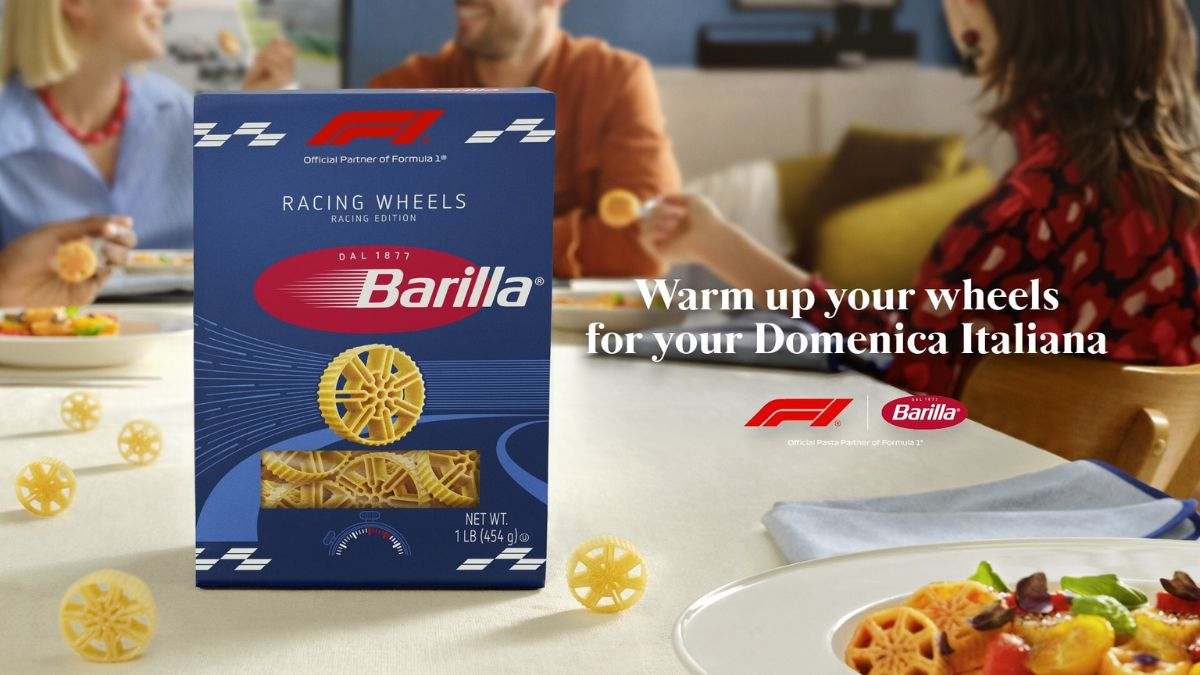 Barilla Debuts Racing Wheels Pasta, Expands Formula 1 Partnership