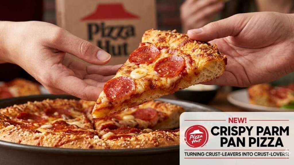 PIZZA HUT DEBUTS NEW CRISPY PARM PAN PIZZA AND TURNS CRUST LEAVERS INTO CRUST LOVERS