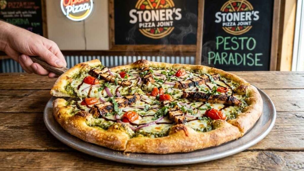 The Pesto Paradise Pizza will be available from May 4-June 28