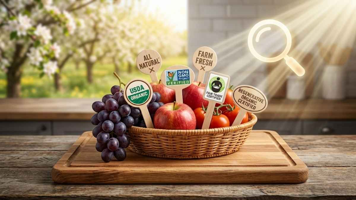 What “Organic,” “Non-GMO,” “Fair Trade,” and “Regenerative” Actually Mean on a Food Label