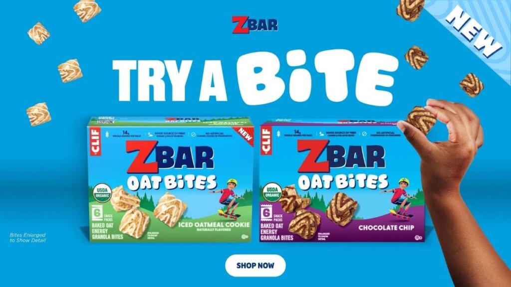 Zbar Oat Bites help keep busy kids fueled for the next big adventure in a brand-new way.