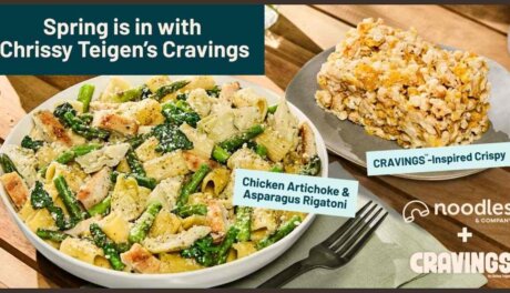 Noodles spring pasta and dessert bundle, retail ready menu innovation with supplier, R&D, private label collaboration