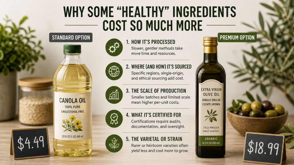 The Real Reason Some “Healthy” Ingredients Cost So Much More