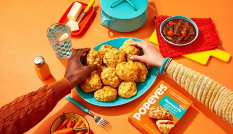 Popeyes Homestyle and Cajun Cheddar biscuit mixes launching at major retailers nationwide