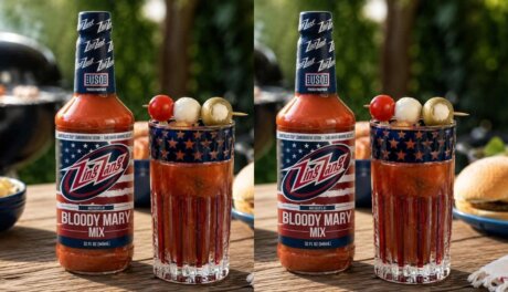 Zing Zang America 250 Bloody Mary Mix bottle supporting USO donation campaign