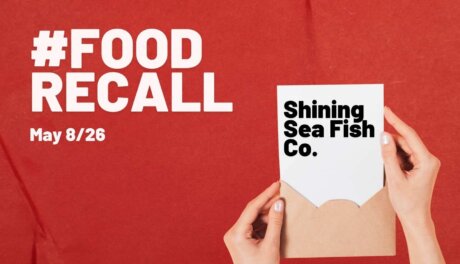 Ma Cohen’s Kippered Herring recall packaging showing botulism risk and FDA food safety warning label