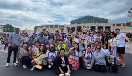 The entire Source86 team in Disney Tokyo