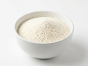 Bulk Bovine Collagen inside White Ceramic Bowl