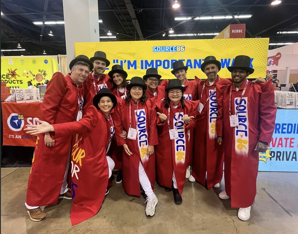 Source86's team at Natural Products ExpoWest 2026.